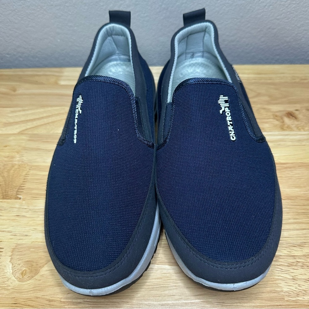 Men’s casual CNA TROP shoes navy and grey size 42